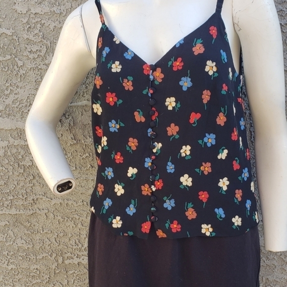 Madewell Cami in Pressed Flowers - Picture 2 of 5